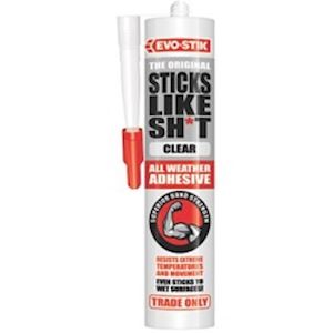 Evo-Stik "Sticks Like Sh*t" Adhesive Clear (290ml)